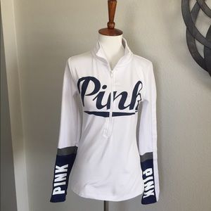 Victoria secret PINK half zip track jacket